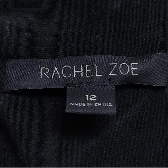 Rachel Zoe Lace & Tweed Shift Dress in Navy Blue - Picture 5 of 6